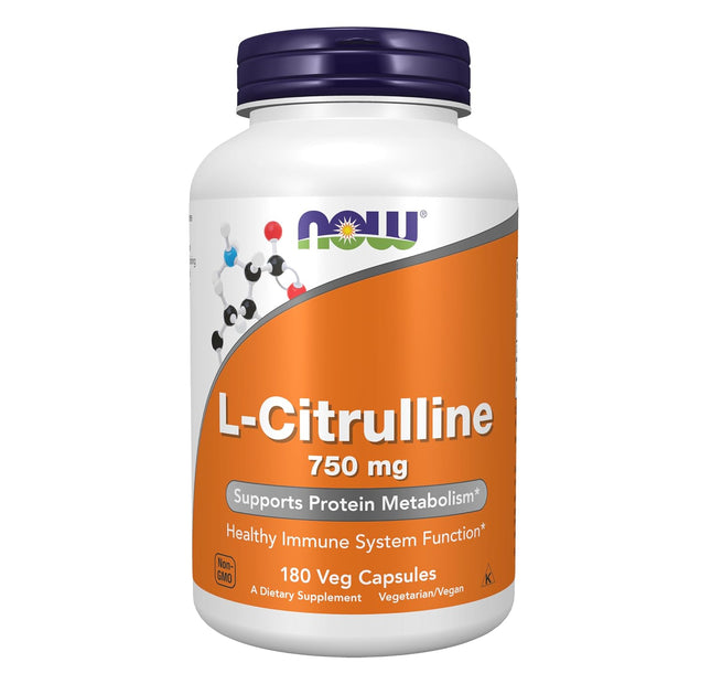 NOW Foods L-Citrulina 750 mg