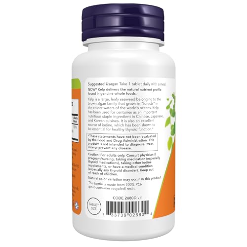 NOW Foods yodo Kelp 150 mcg