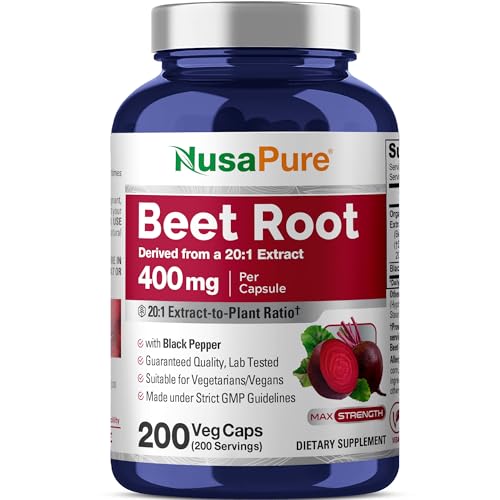 NusaPure Raíz de Betabel 400 mg
