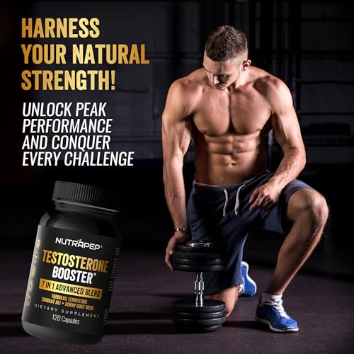NutraPep 60 Cápsulas de testosterona