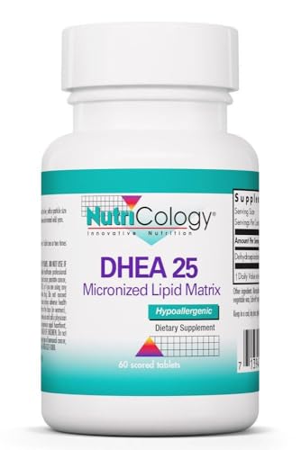 NutriCology DHEA 25 mg tabletas
