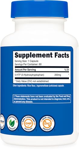 Nutricost 5-HTP para reducir el estrés