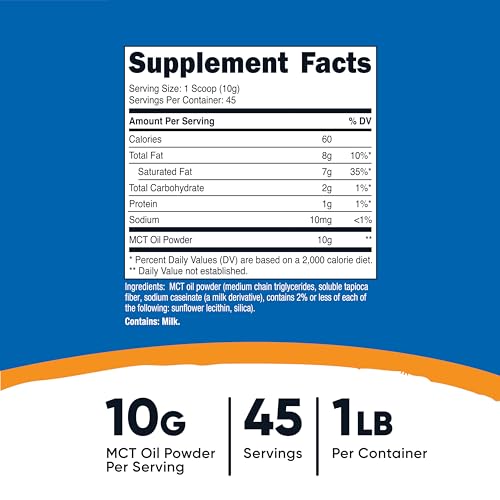 Nutricost aceite MCT 16 oz