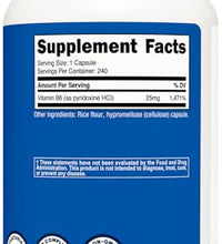 Nutricost B6 para metabolismo óptimo
