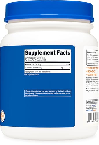Nutricost BCAA L-Leucina