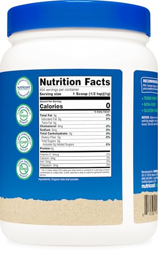 Nutricost col rizada certificado orgánico