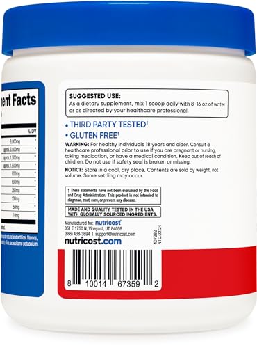 Nutricost EAA para recuperación muscular