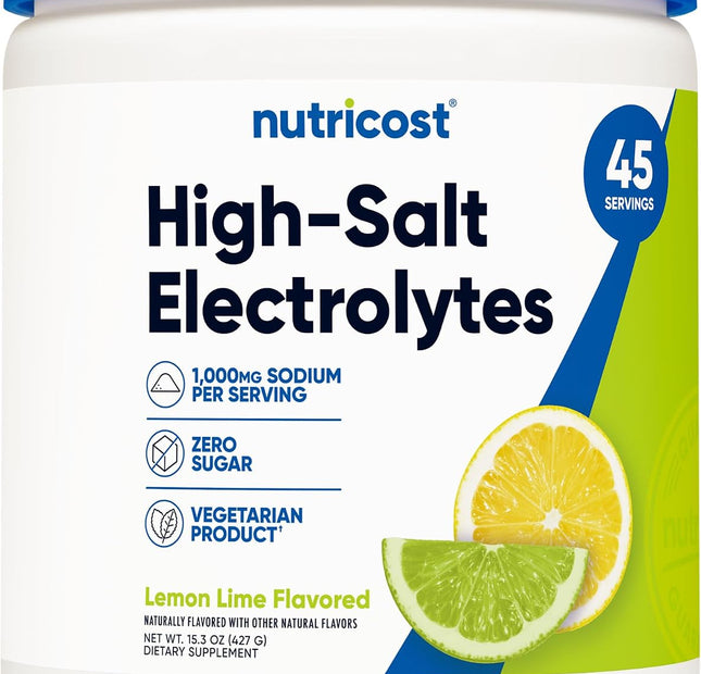Nutricost electrolitos en polvo