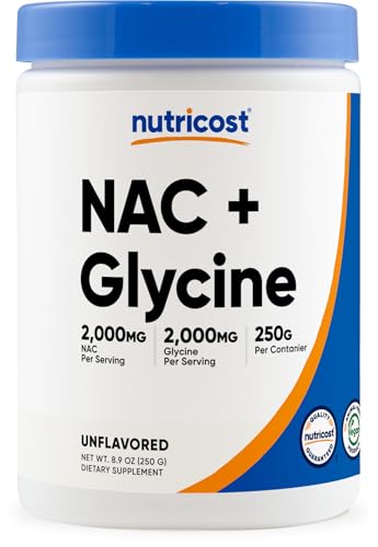Nutricost Glicina en Polvo 250 g