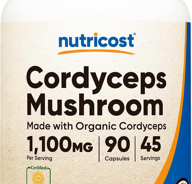 Nutricost Hongo Cordyceps 1100 mg