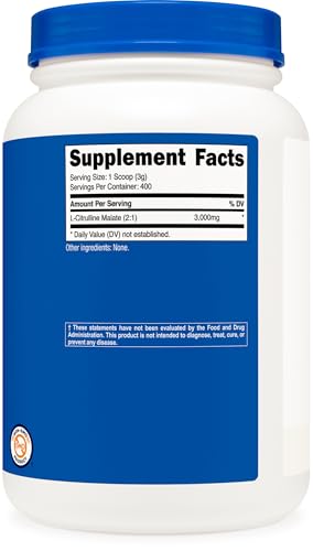 Nutricost L-Citrulina para recuperación muscular