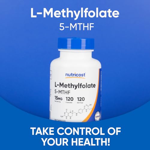 Nutricost L-Metilfolato para bienestar