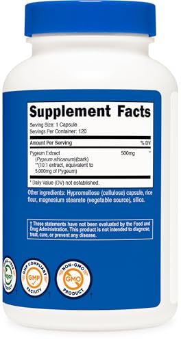 nutricost pygeum para bienestar masculino