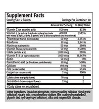 nutrientes esenciales para la vista