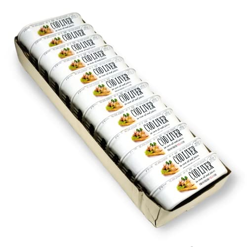 nutritivo hígado de bacalao en lata