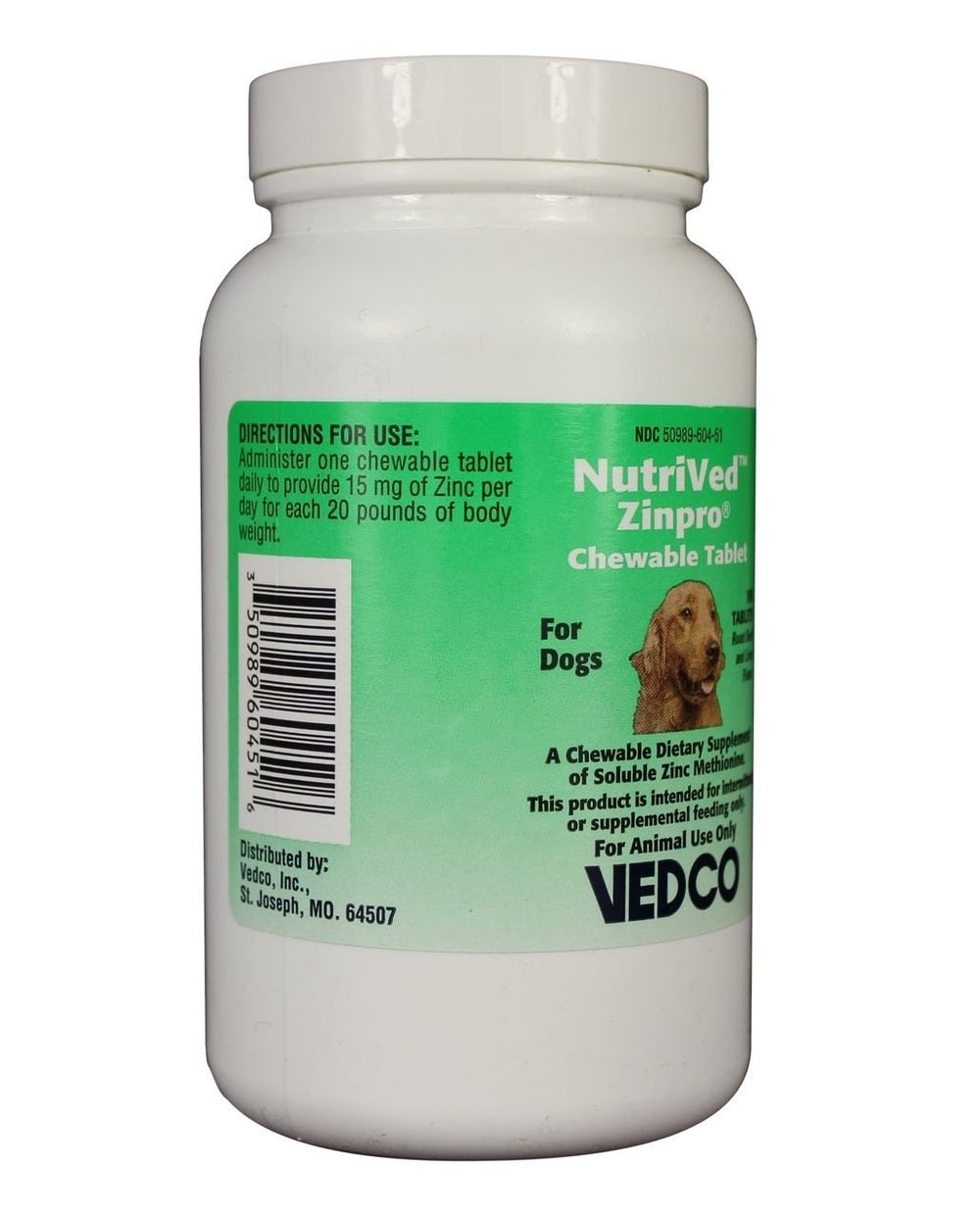 NutriVed 100 tabletas de zinc