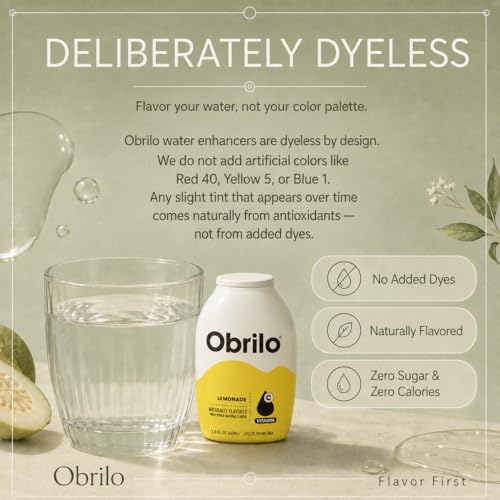 Obrilo gotas para refrescos saludables