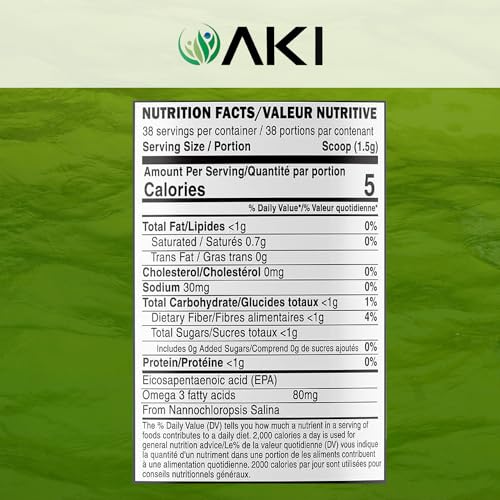 Omega-3 de algas Nannochloropsis natural