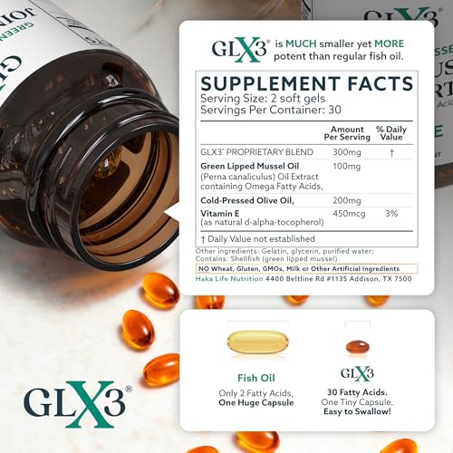 Omega-3 de alta potencia para comodidad