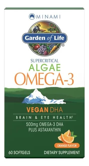 Omega 3 de origen vegetal sabor naranja