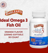 omega 3 en softgels de Barlean's