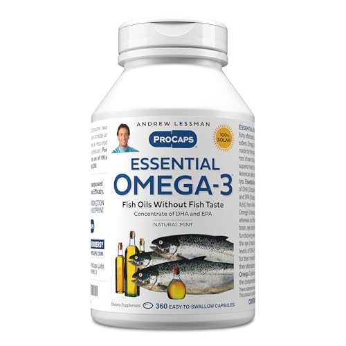 Omega-3 esencial de menta suave
