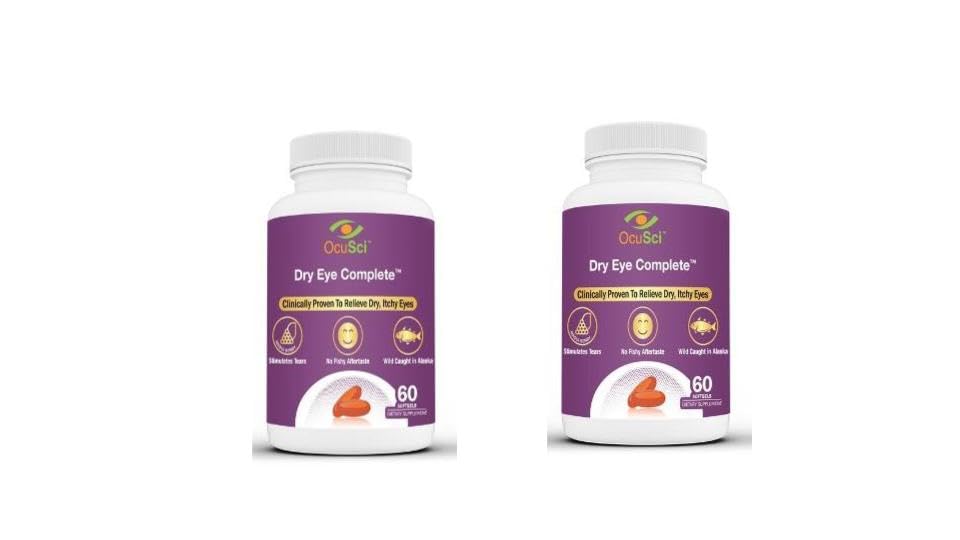 Omega-3 para ojos secos
