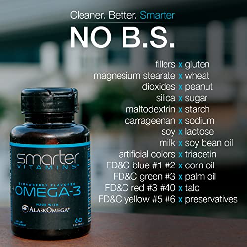 Omega 3 SmarterVitamins sabor fresa