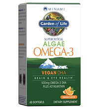 Omega 3 vegano para salud cerebral