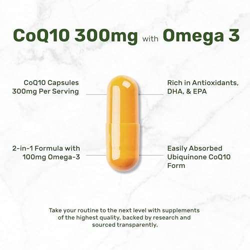 Omega 3 y CoQ10 para salud cerebral