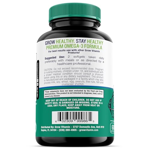 OmegaVita Grow para salud cerebral
