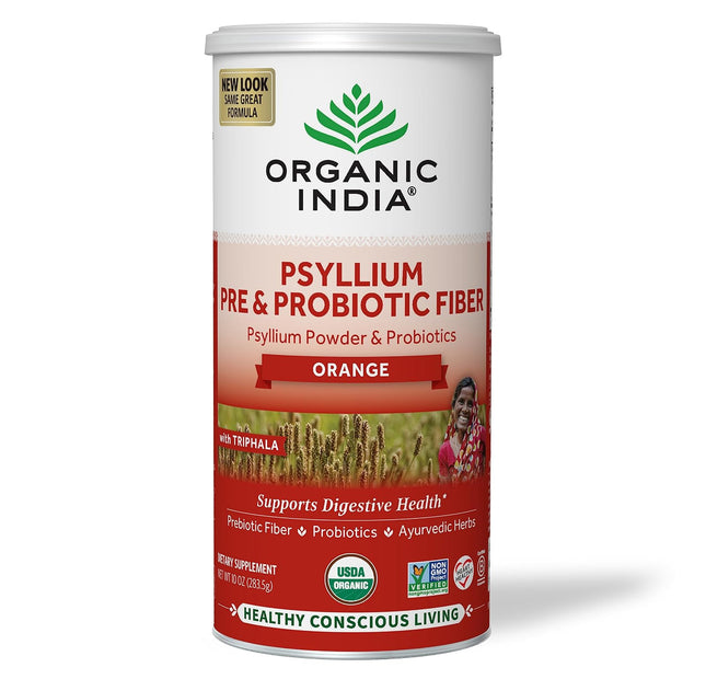 Organic India polvo de cáscara de psyllium