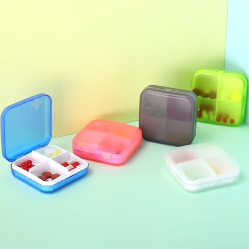 organizador de medicamentos de 4 compartimentos