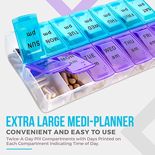 organizador de medicamentos fácil de usar