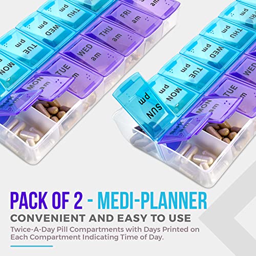 organizador de medicamentos fácil de usar