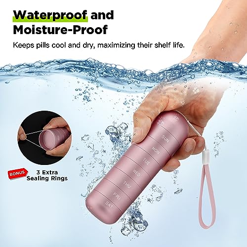 organizador de medicamentos impermeable Zannaki