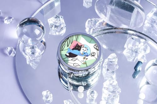 Organizador de medicamentos para gatos viajero