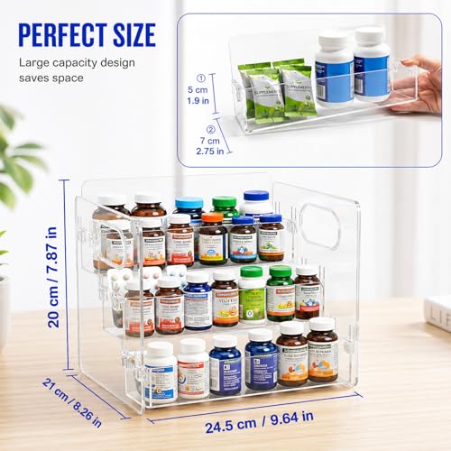 organizador de medicinas para encimera