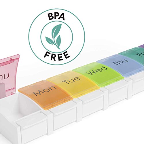 organizador de medicinas para toda la semana