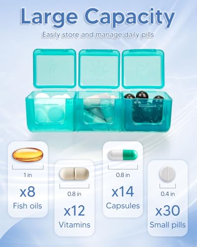 organizador de pastillas 3 veces al día