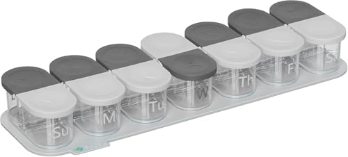 organizador de pastillas a prueba de derrames