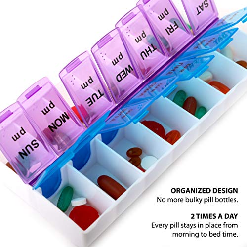 organizador de pastillas AM PM