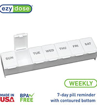 organizador de pastillas blanco y práctico