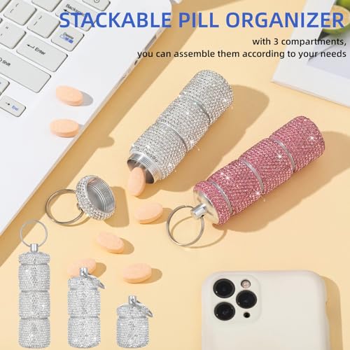 organizador de pastillas color azul claro