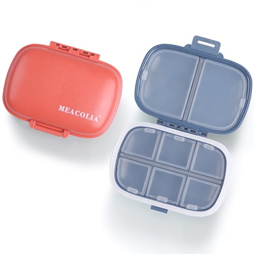 organizador de pastillas compacto para viajes