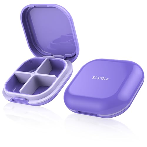organizador de pastillas compacto para viajes