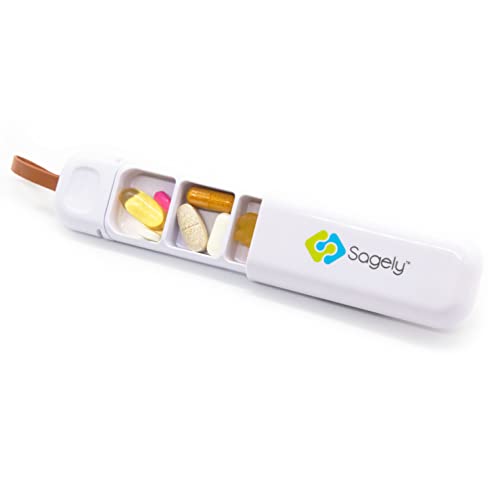 organizador de pastillas compacto para viajes