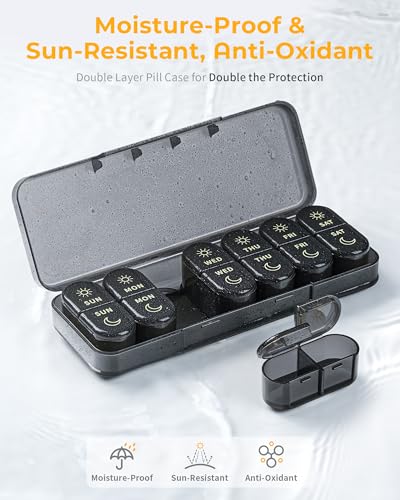 organizador de pastillas fácil de usar