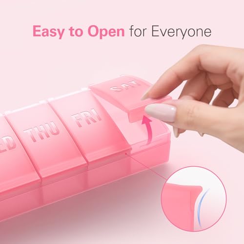 organizador de pastillas fácil de usar
