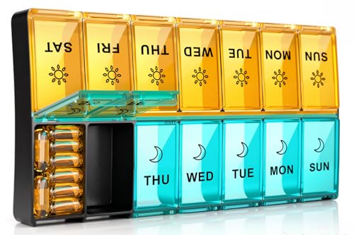 organizador de pastillas grande para medicamentos